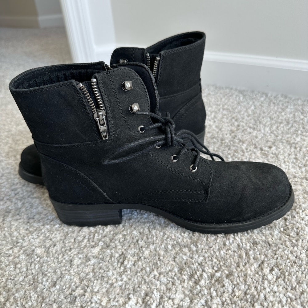 Women’s Mix No. 6 Black Booties-Size 10 - Picture 4 of 6